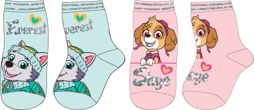 Paw Patrol Baby Socks Set of 2 Everest Skye