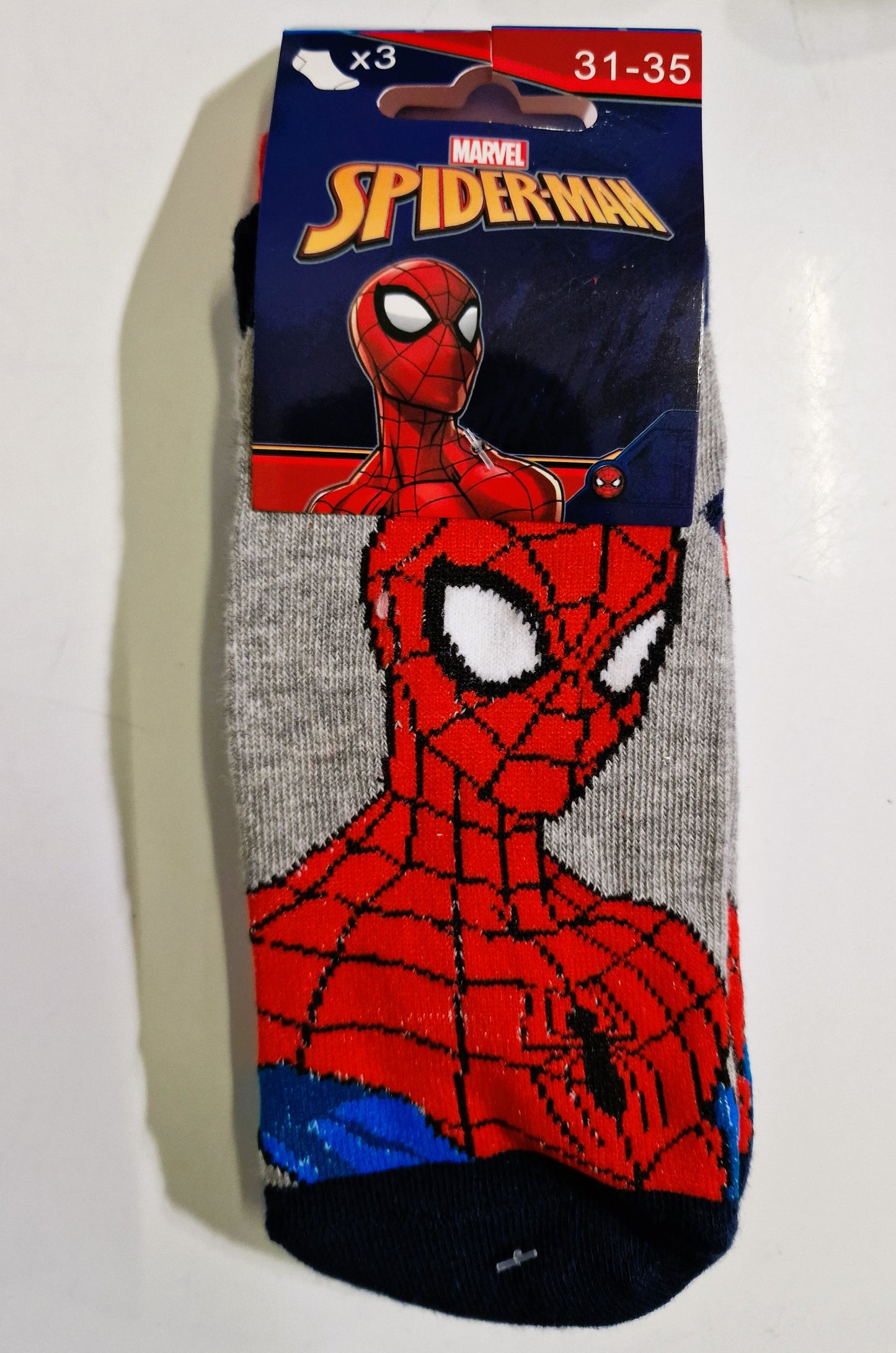 Marvel Spiderman Sneaker Socken 3er Set