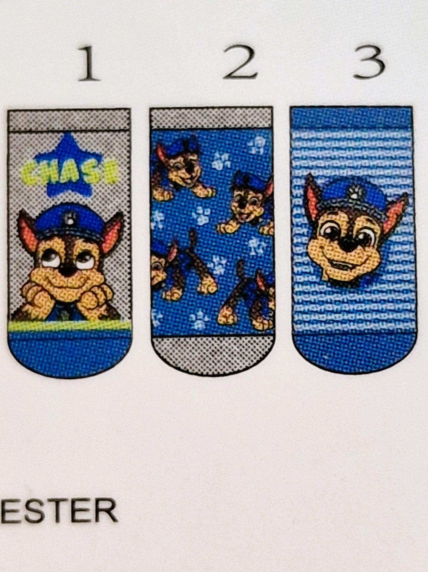 Paw Patrol 3er Set Sneaker Socken Chase Marshall Rubble