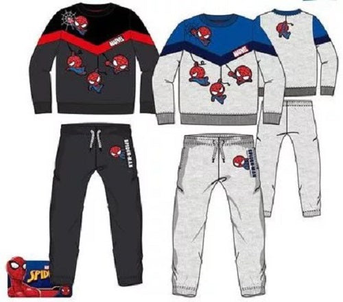 Spiderman jogging suit warm