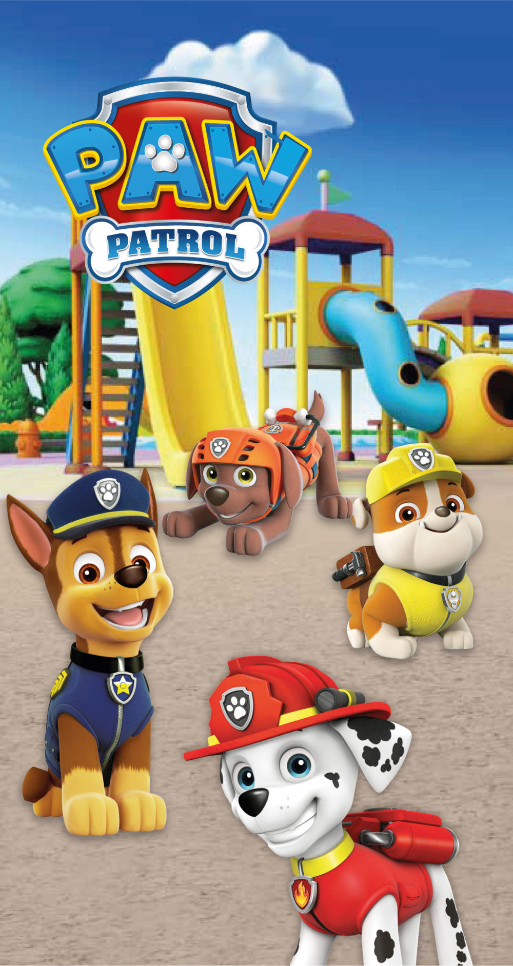 Paw Patrol Duschtuch 70x140cm