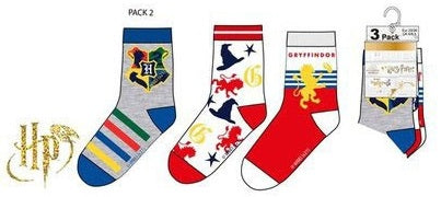 Harry Potter 3er Set Socken