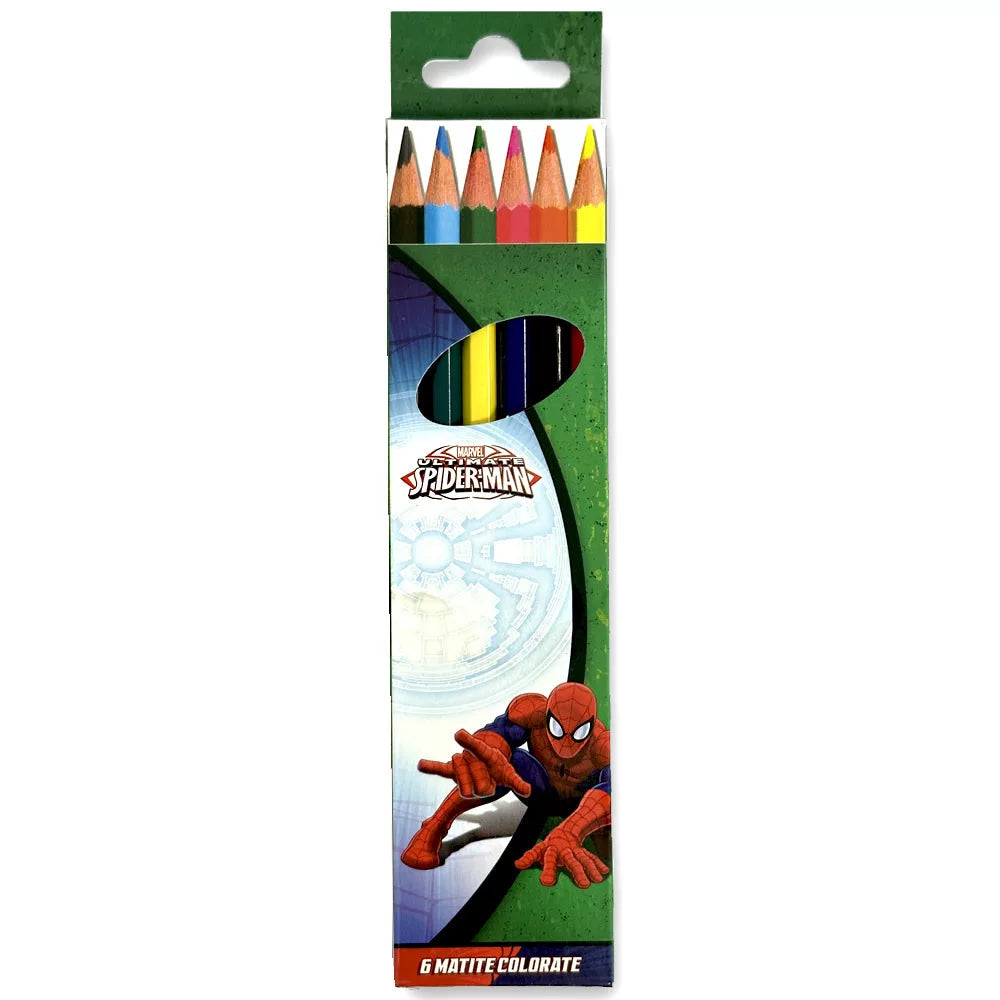 Marvel Spiderman Buntstifte 6er Pack