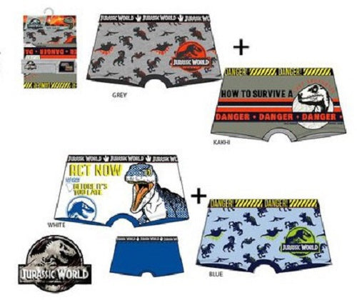 Jurassic World 2er Set Boxer Shorts