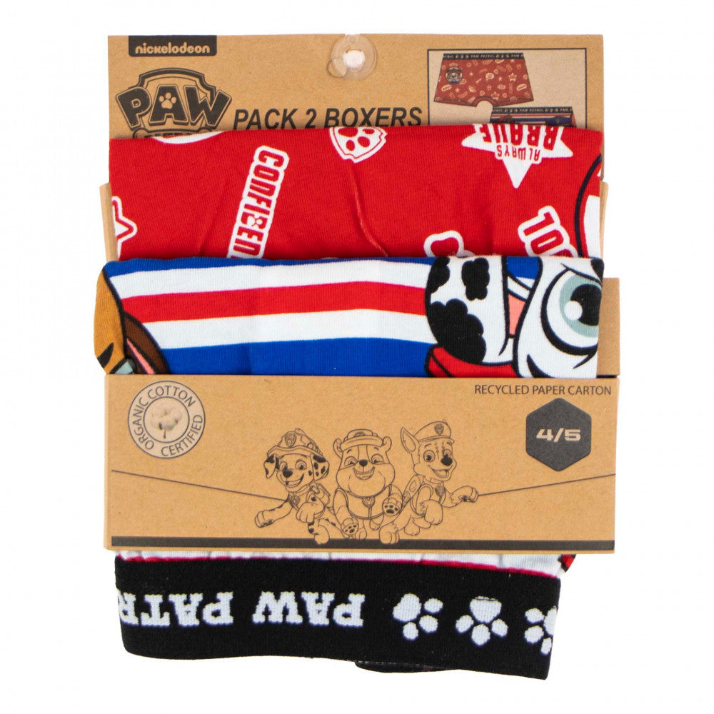 Paw Patrol Boxer Shorts Underwear Boy with Marshall and Chase