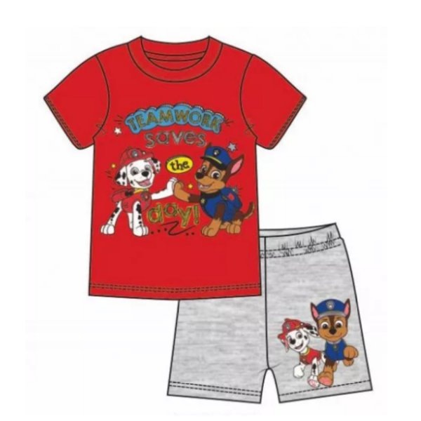 Paw Patrol summer pajamas short pajamas