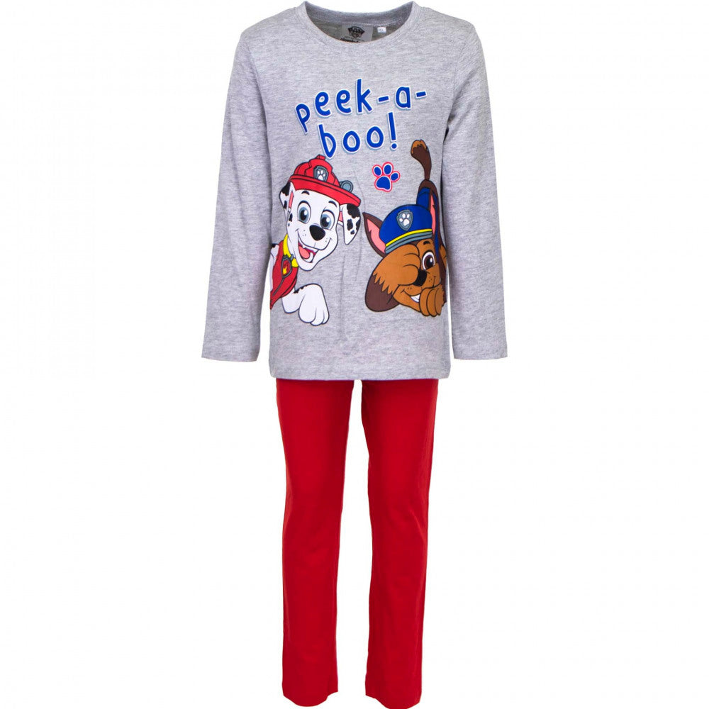 Paw Patrol pajamas with Marshall and Chase