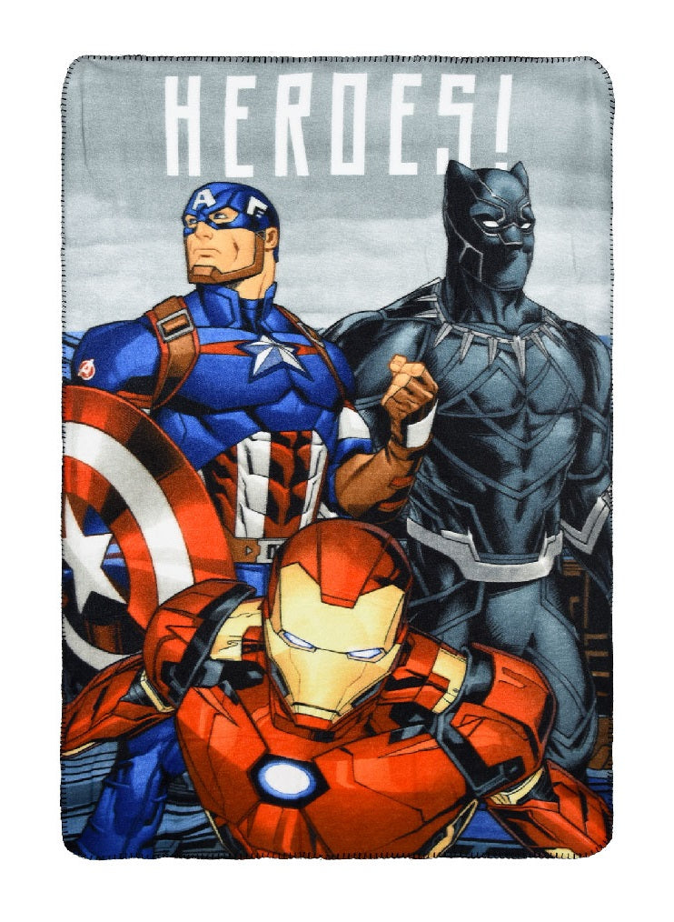 Marvel Avengers Polar Fleece Decke 100x150cm