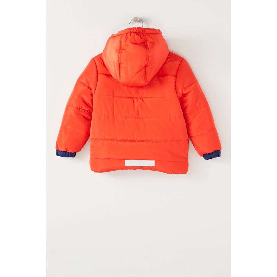 Spiderman winter jacket down jacket red