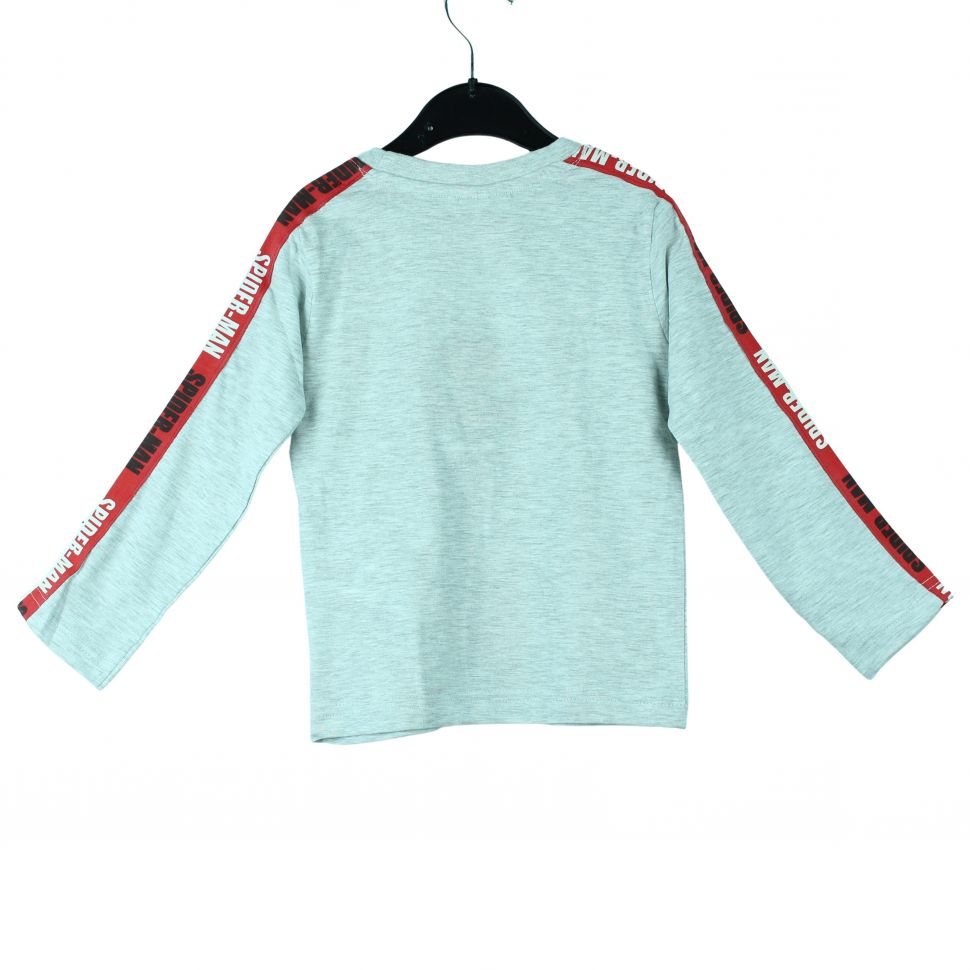 Spiderman long sleeve shirt in black or gray