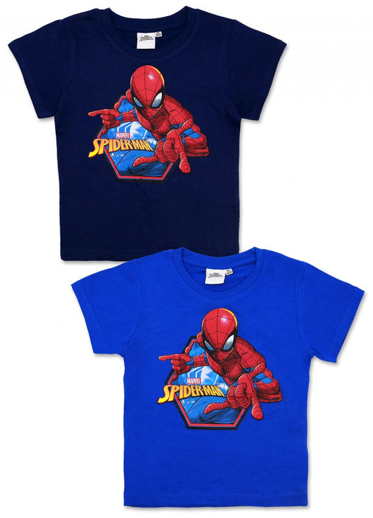 Spiderman T-Shirt blau