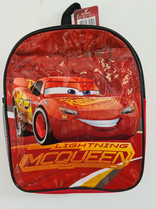 Disney Lightning Mc Queen Cars Rucksack rot