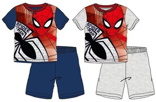 Spiderman summer pajamas short