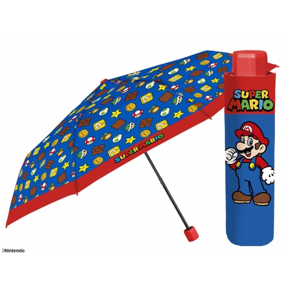 Super Mario Regenschirm für Kinder