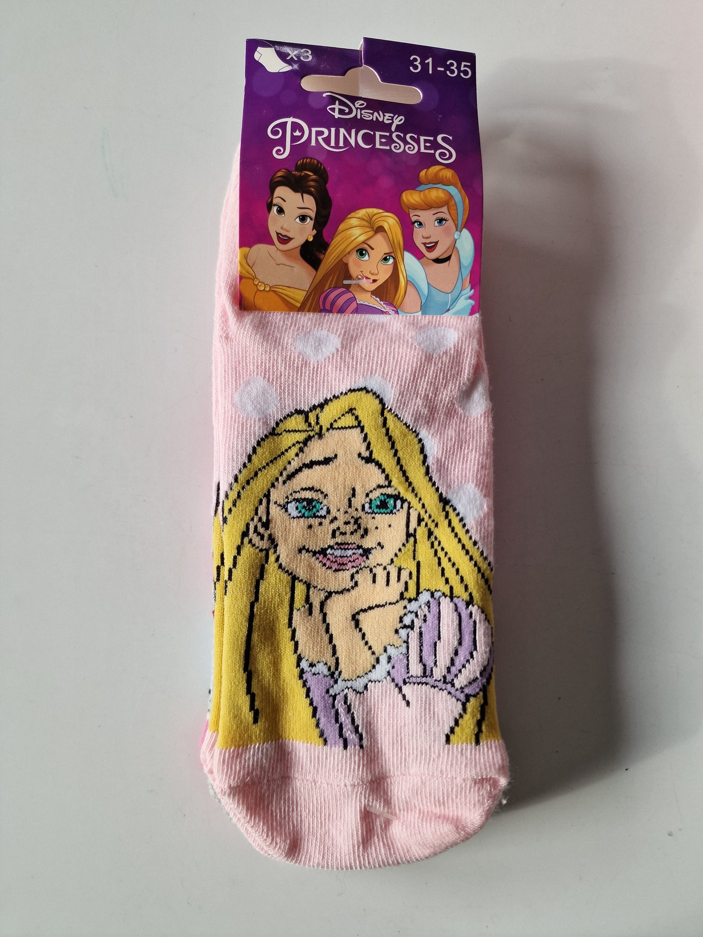 Disney Princess Sneaker Socken 3er Set
