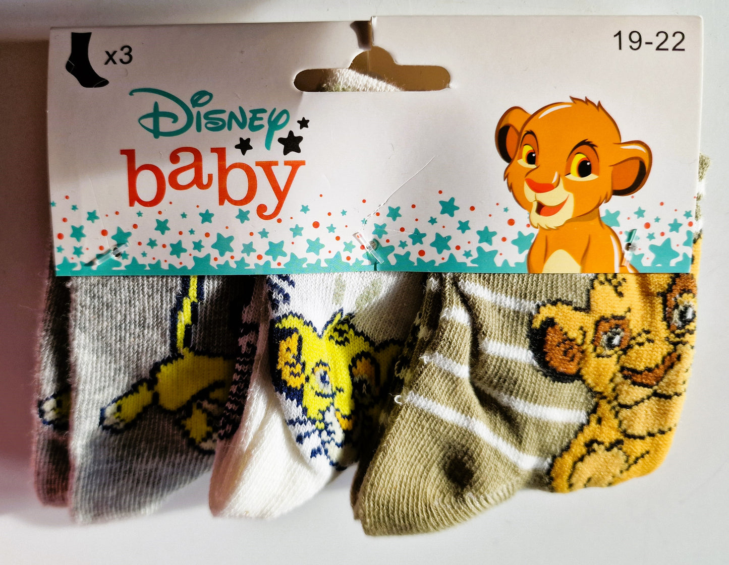 Disney König der Löwen Kinder Socken Disney Baby 3er Set Simba