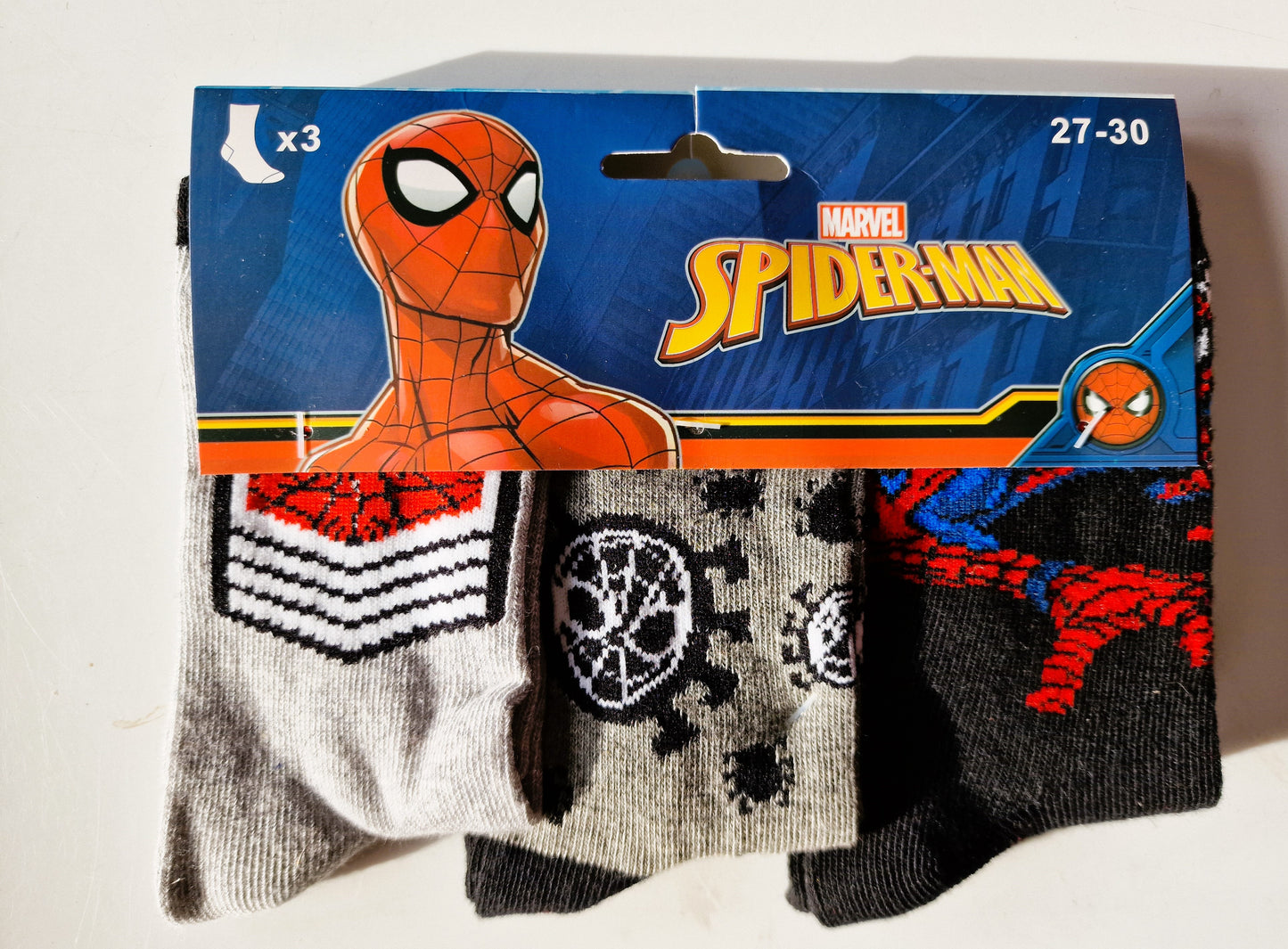 Marvel Spiderman Socken 3er Set