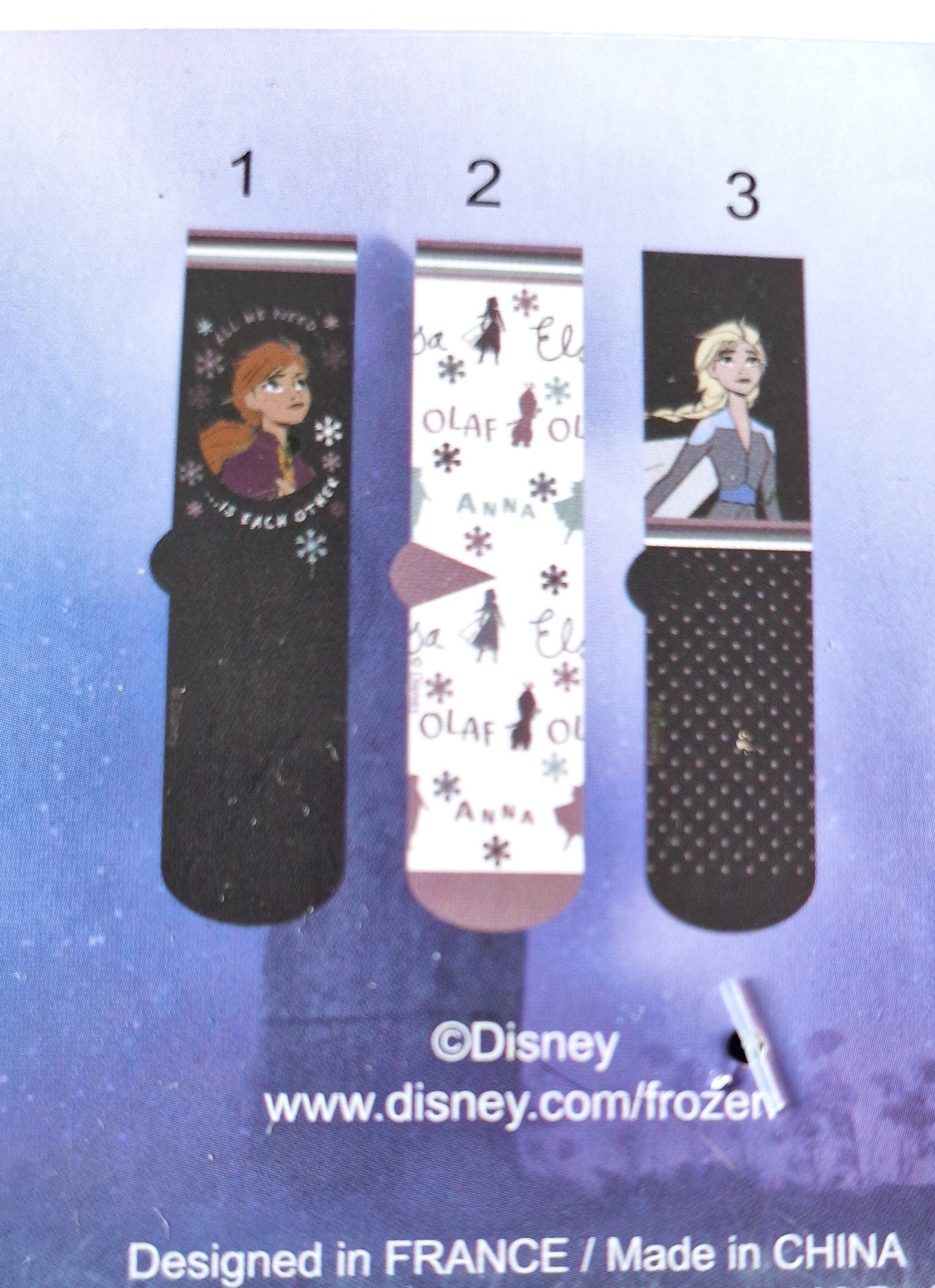 Disney Frozen - Die Eiskönigin Anna und Elsa 3er Set Socken