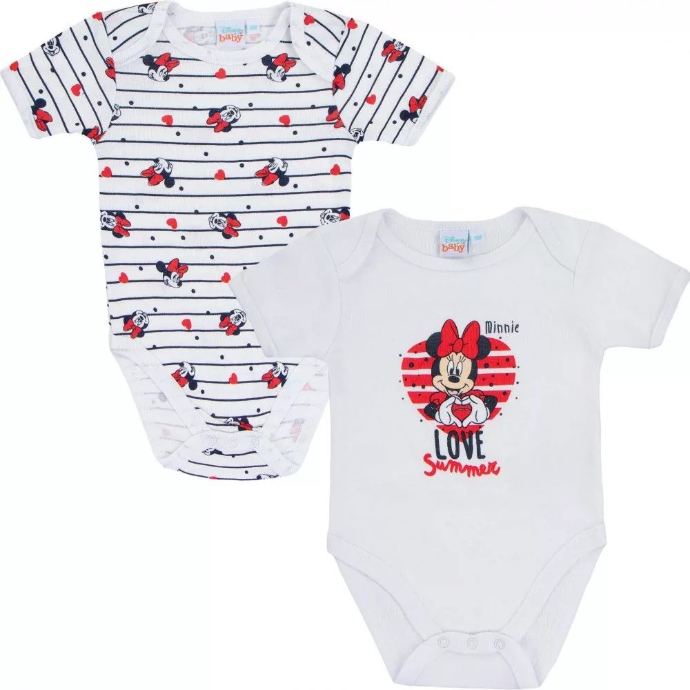 Minnie Mouse set of 2 bodysuits
