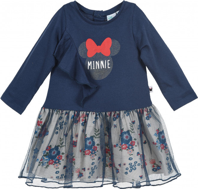 Minnie Mouse Tüll Kleid Baby Blumen
