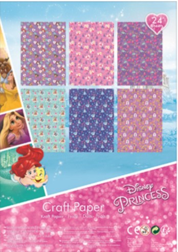 Disney Princdess Bastelpapier Karton
