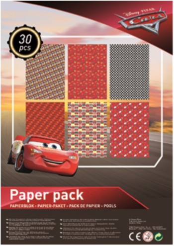 Disney Cars Bastelpapier Karton