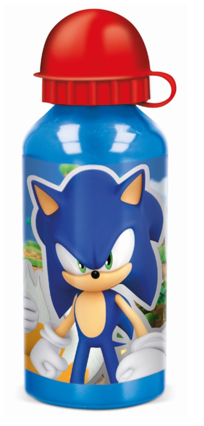 Sonic The Hedgehog Aluminium Trinkflasche 400ml