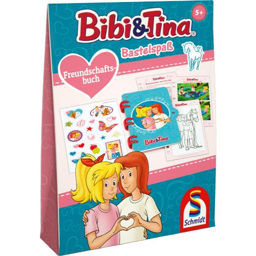 Bibi & Tina Bastelspaß Freundschaftsbuch