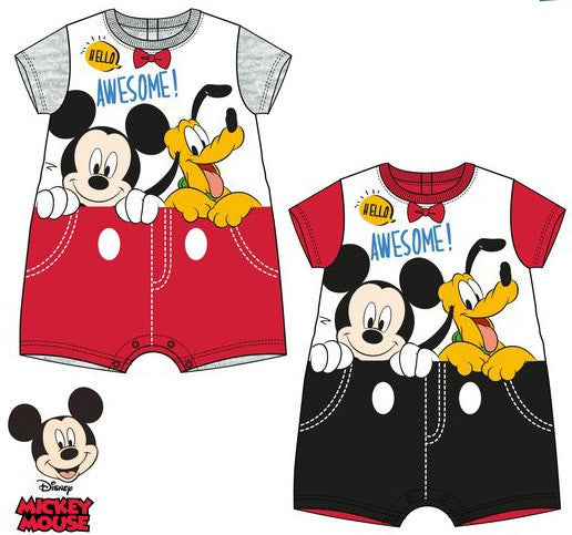 Mickey Mouse Baby Sommer Spieler Jumper Overall