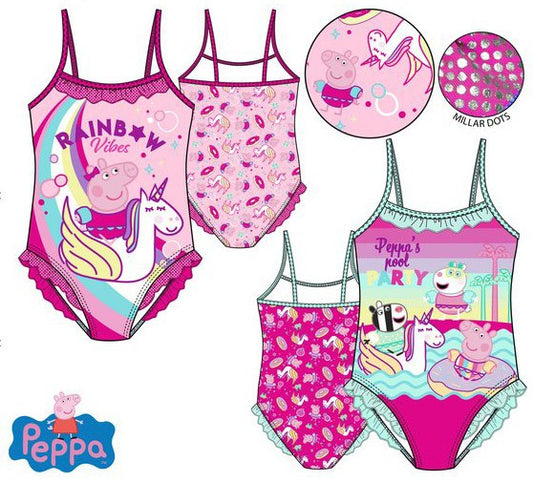 Peppa Pig swimsuit with ruffles