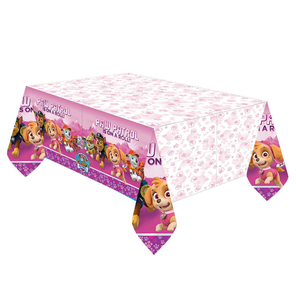 Paw Patrol Tischdecke Plastik rosa 137x243cm