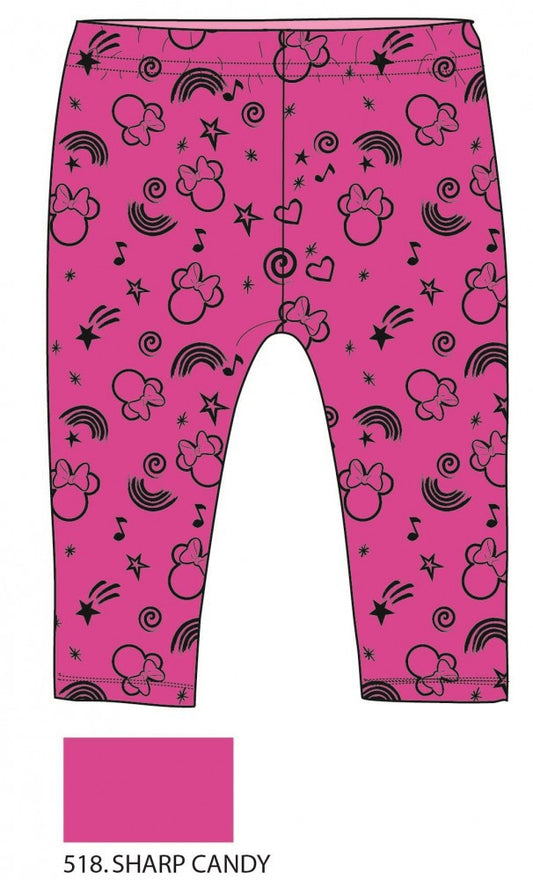 Minnie Mouse leggings pink