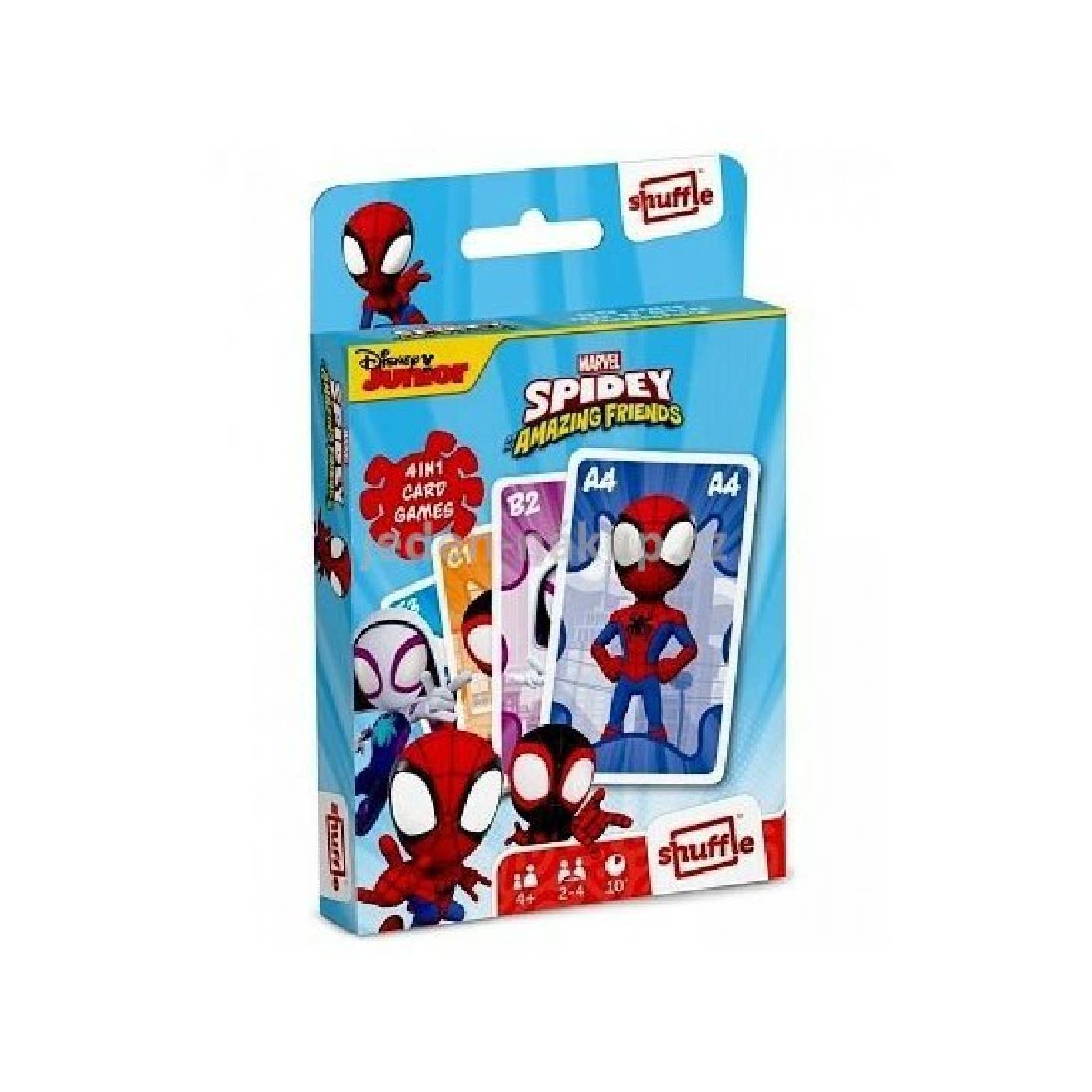 Marvel Spidey Marvel 4-in-1-Spiel Kartenspiel