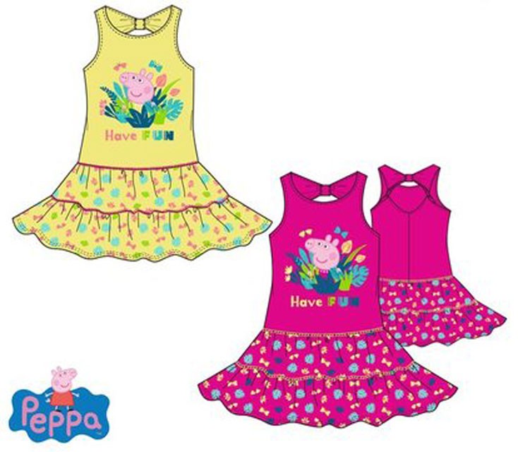 Peppa Pig summer dress with Peppa Pig