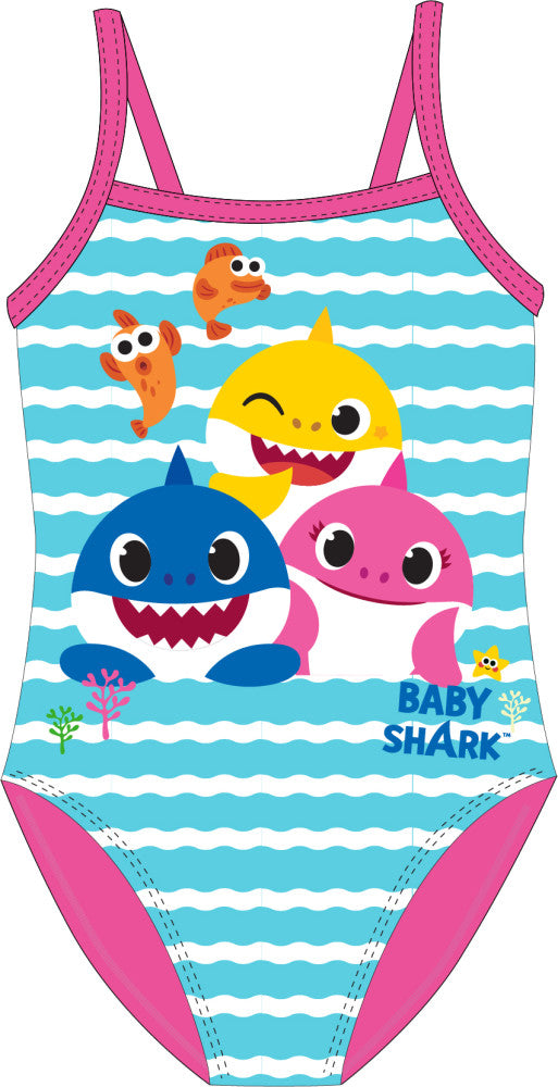 Baby Shark Einteiliger Badeanzug für Mädchen vonNickelodeon