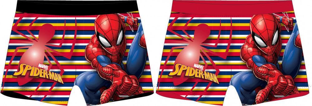 Spiderman swimming trunks
