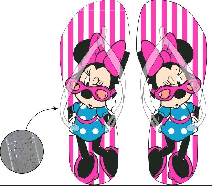 Minnie Mouse Flip Flops