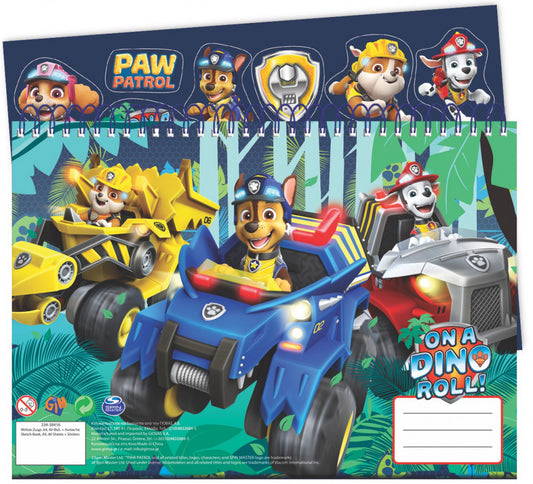 Paw Patrol Spiral Skizzenbuch Malblock