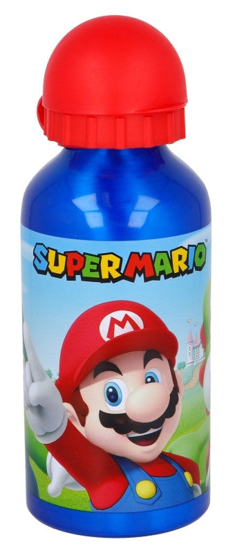 Nintendo Super Mario Aluminium Trinkflasche 400ml