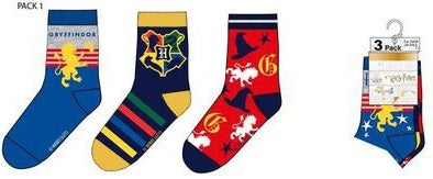 Harry Potter 3er Set Socken