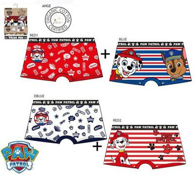 Paw Patrol Boxer Shorts Underwear Boy with Marshall and Chase