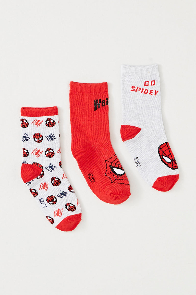 Spiderman set of 3 socks