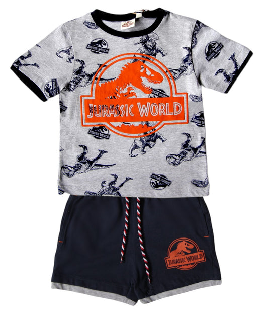 Jurassic World Sommer Set Shorts und T-Shirt