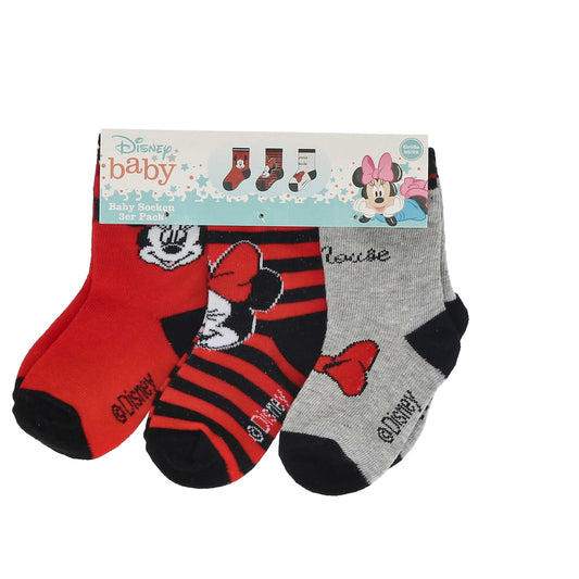 Minnie Mouse Disney baby socks set of 3
