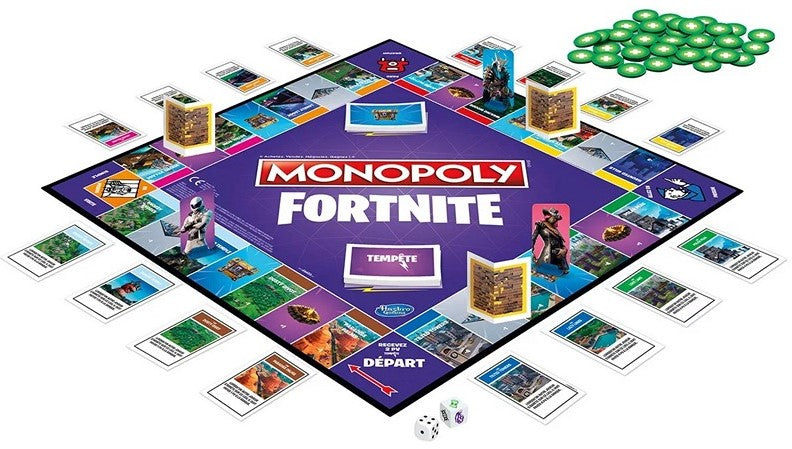 Fortnite Monopoly auf f(Sprache: Französisch)